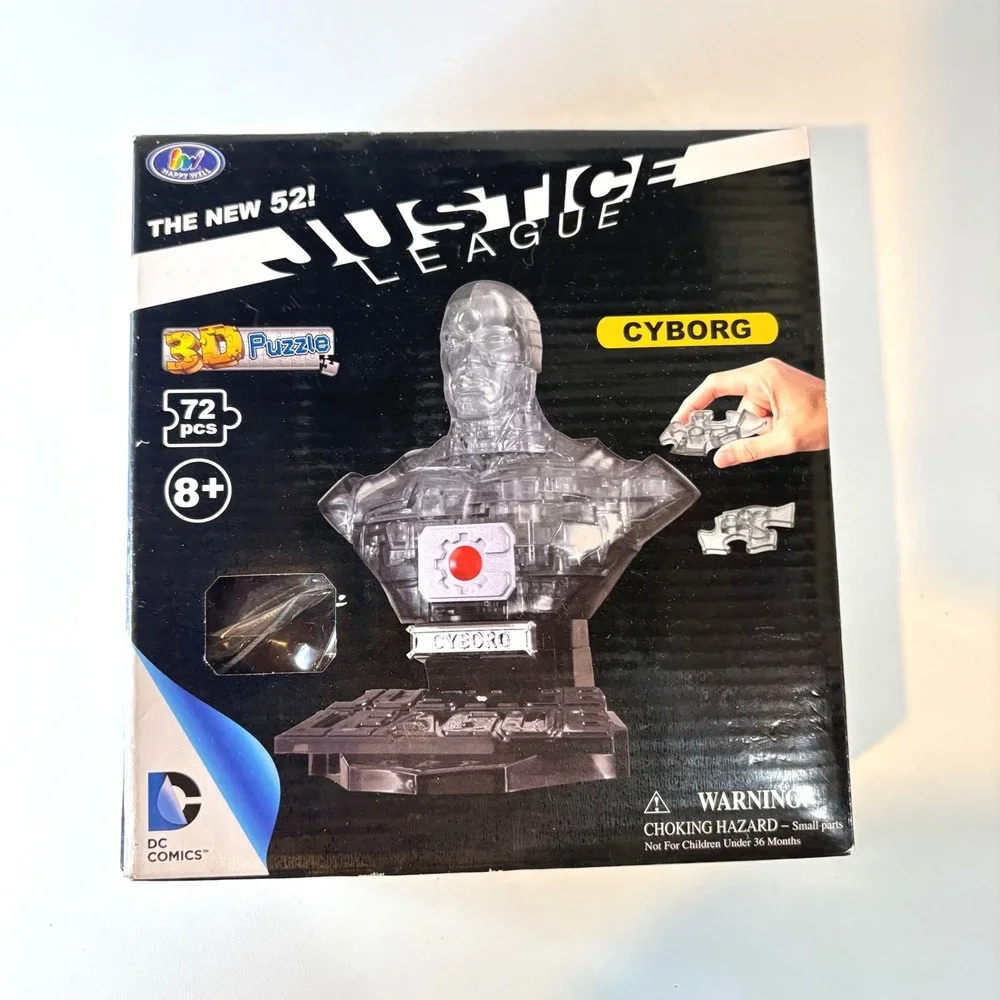 Happy Well DC Comics Justice League The New 52 Cyborg 3D Puzzle 72 Pcs 57231